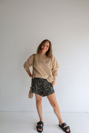 PRE-ORDER: Caramel Latte Breastfeeding Jumper