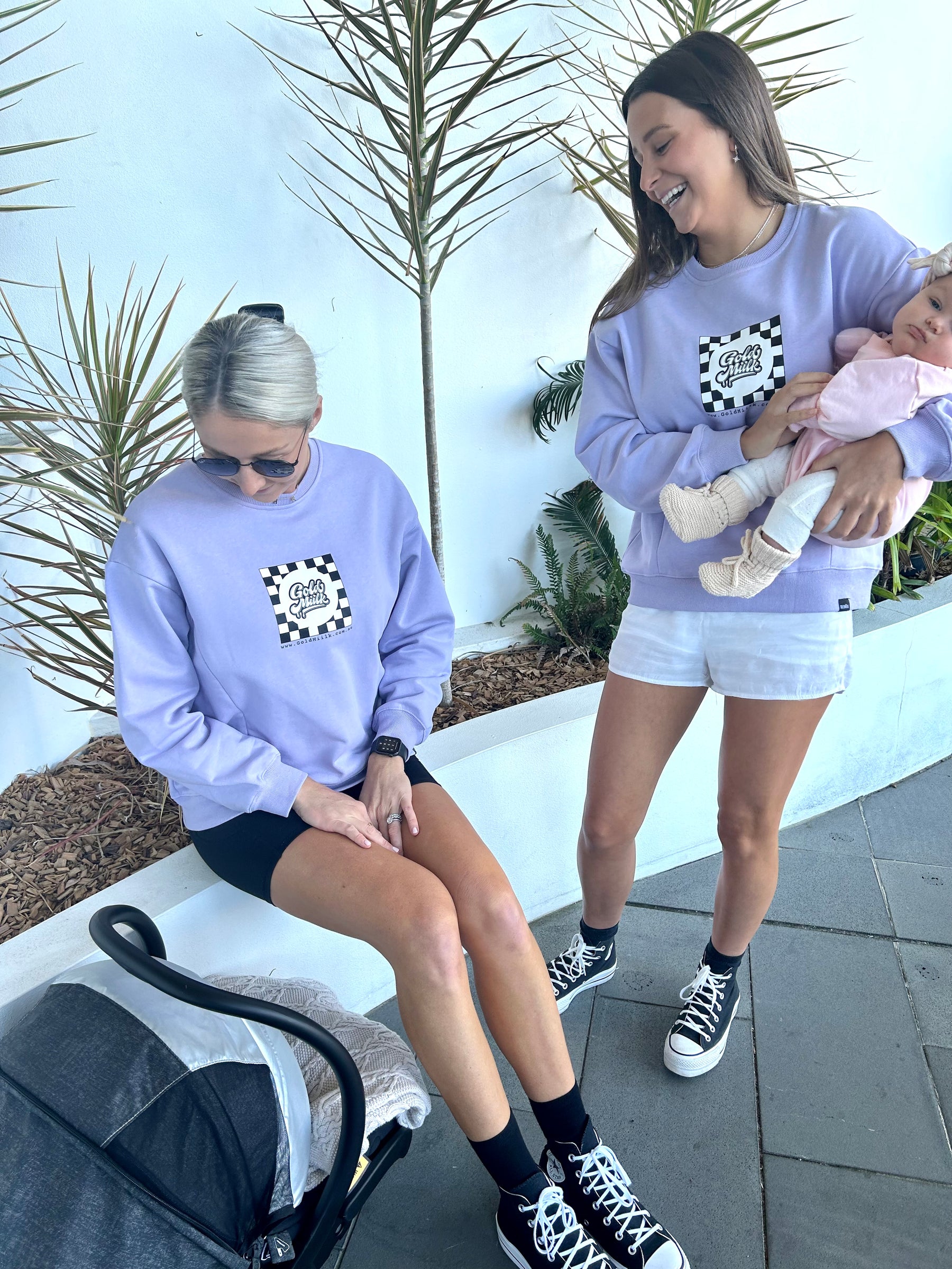 Lilac Breastfeeding Jumper