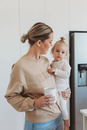 PRE-ORDER: Caramel Latte Breastfeeding Jumper