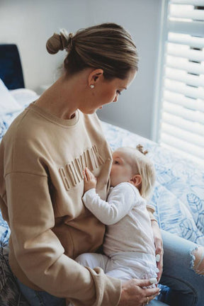 PRE-ORDER: Caramel Latte Breastfeeding Jumper