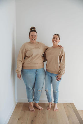 PRE-ORDER: Caramel Latte Breastfeeding Jumper